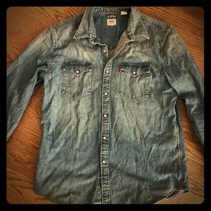 Levi’s Snap denim male shirt